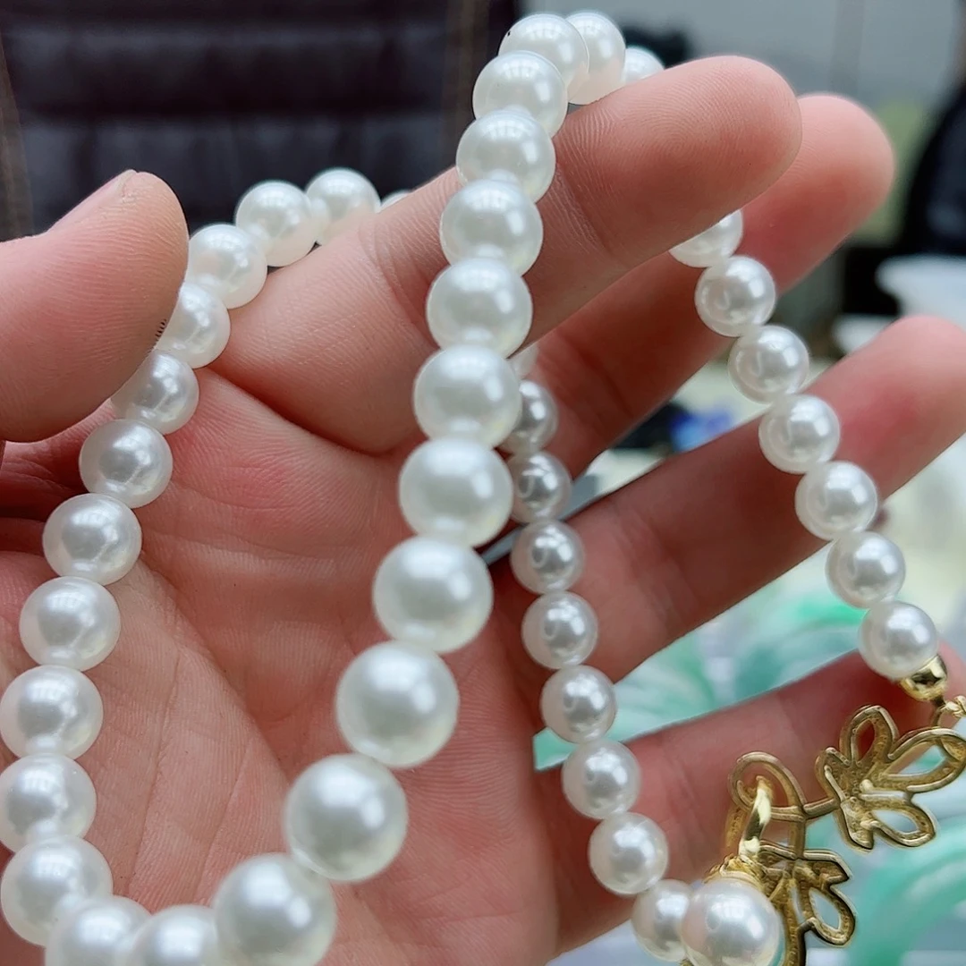 海水珍珠吊坠(赠链)银S925镶嵌