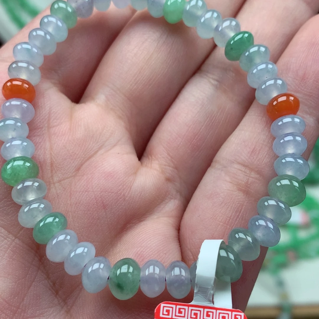 未镶嵌手链翡翠翡翠