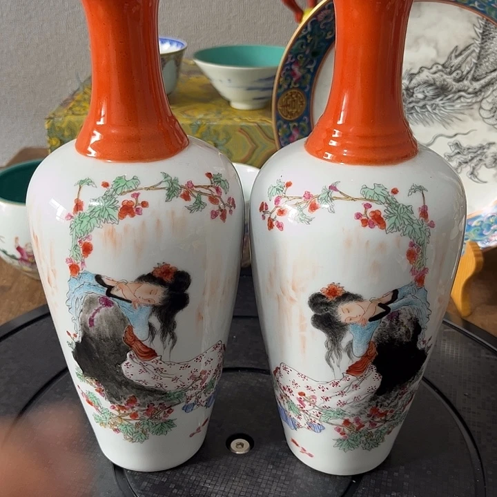 瓷摆件精品陶瓷人物摆件
