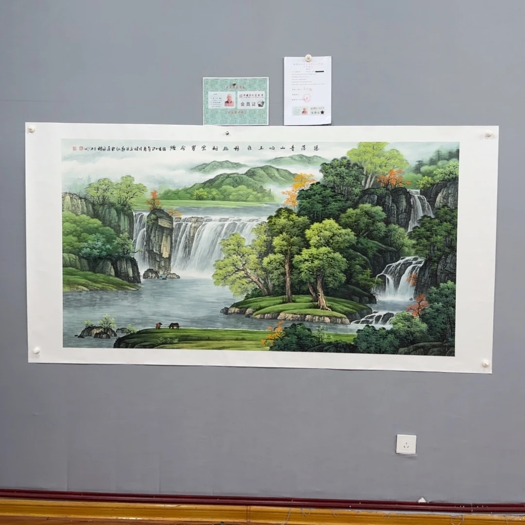 国画莫国宾作品欣赏