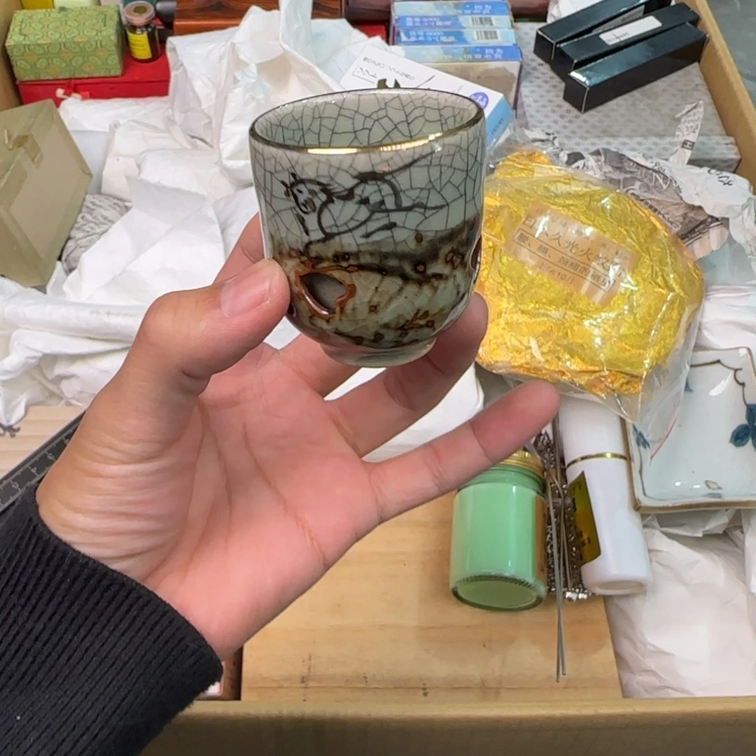 陶瓷孤品单件车里拍