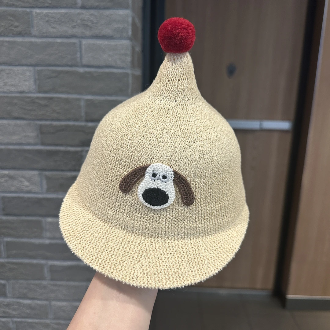 宝宝帽子夏季韩版可爱透气防晒遮阳草帽男女童奶嘴鸭舌帽户外儿童