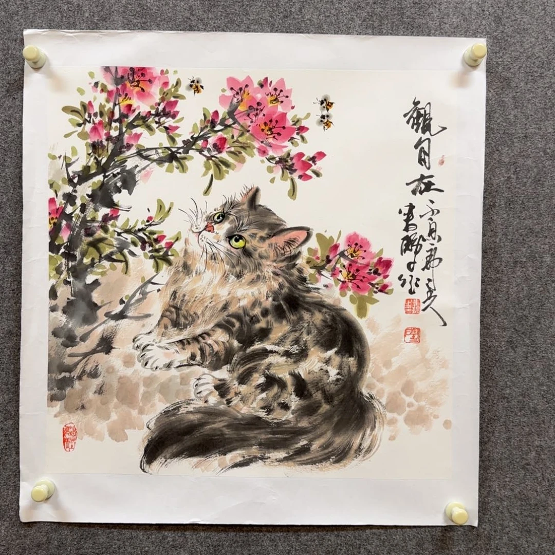 国画娄鹏老师手绘作品