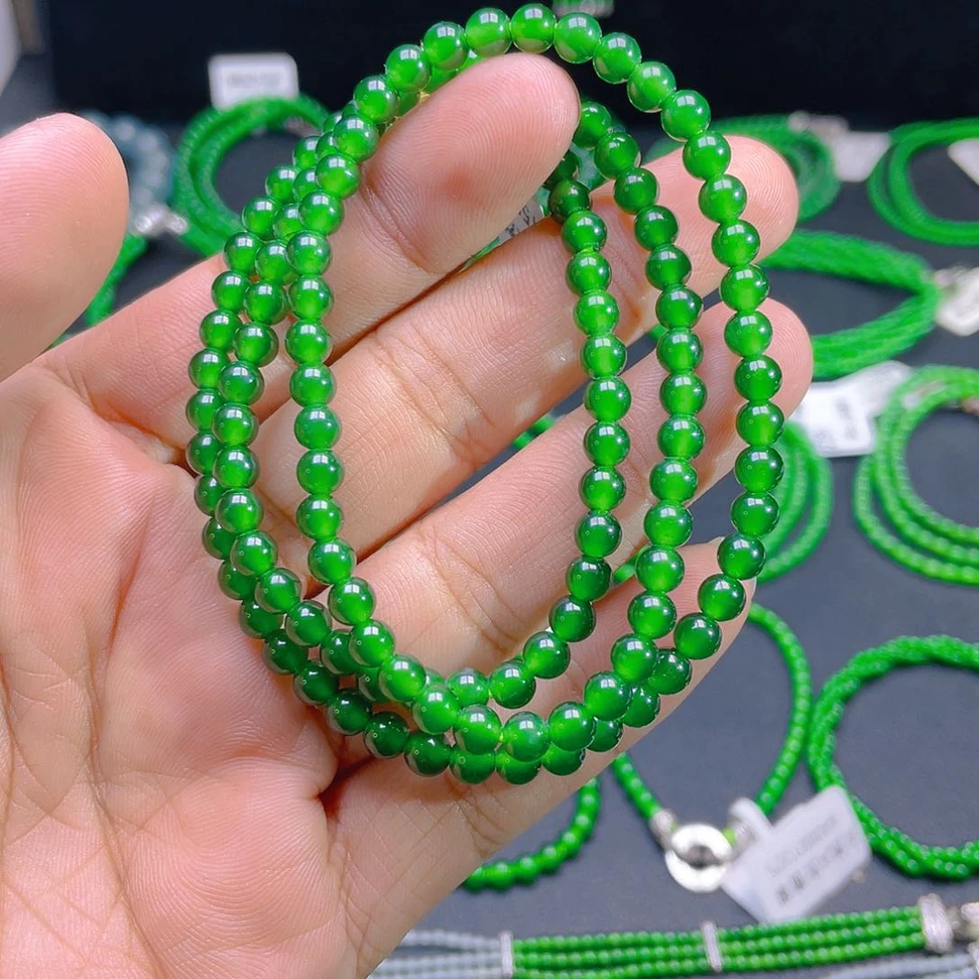 颈饰未镶嵌翡翠A货卡5