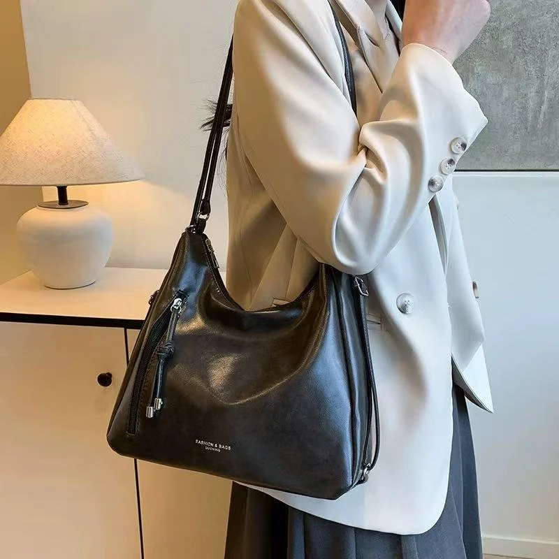 【阿芳专属】韩版时尚双肩包女包轻奢简约单肩包通勤百搭斜挎包