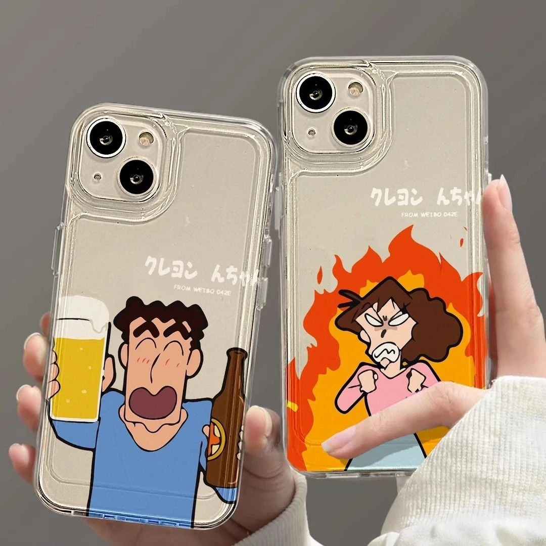 啤酒广志发飙美伢适用苹果16PRO手机壳iPhone15情侣14卡通13全包