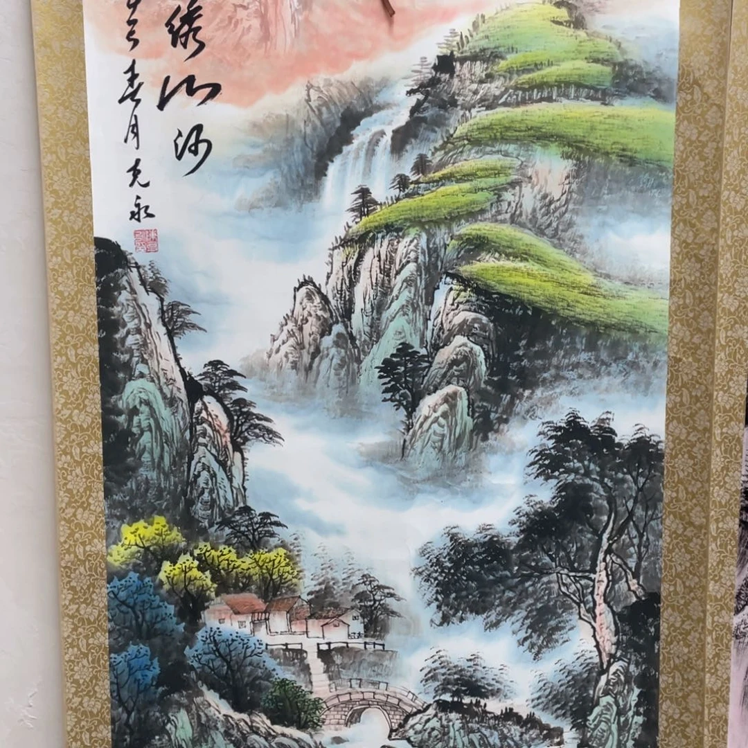 国画老师手笔手绘作品Y