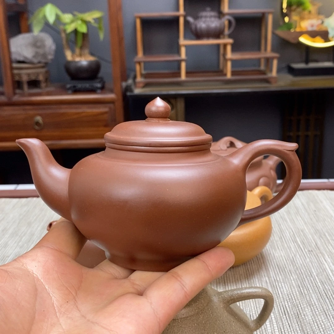 紫泥茶壶容量300毫升