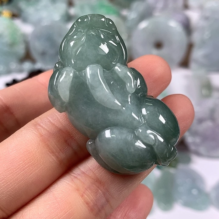 颈饰未镶嵌翡翠貔貅福利