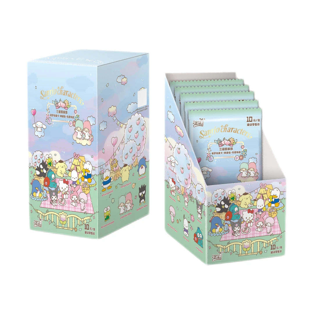 【尤·宠粉】卡游三丽鸥家族芳香物语典藏包-收藏卡牌盲盒