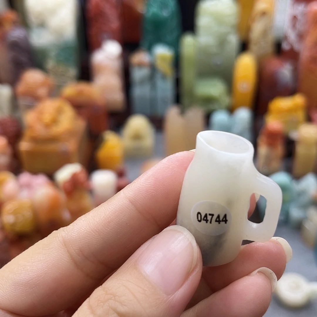 寿山石印石小*豆4744包邮包刻