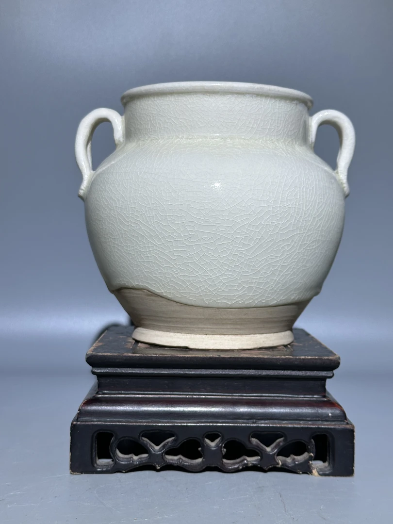 巩县窑，隋白双系罐！