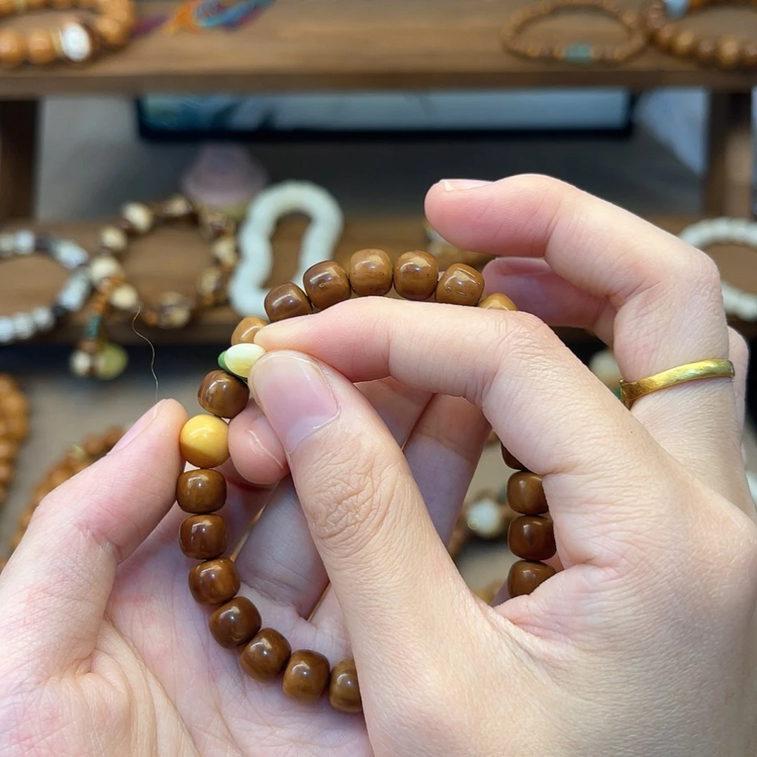 库克手串?****`隔片换黄色 其他不变