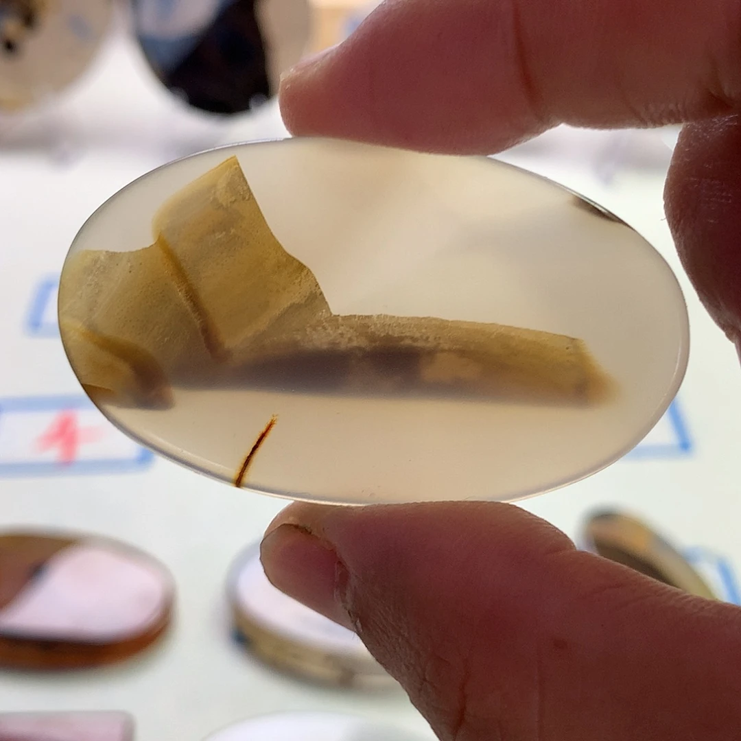 未镶嵌玛瑙/玉髓珠宝半成品