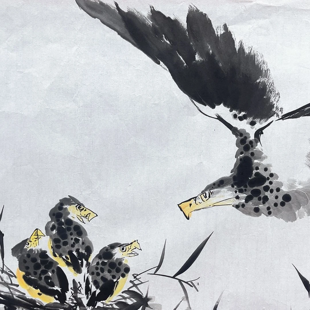 国画纯手绘作品书画