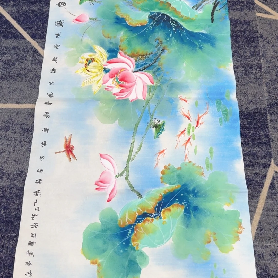 国画国画作品山水花鸟