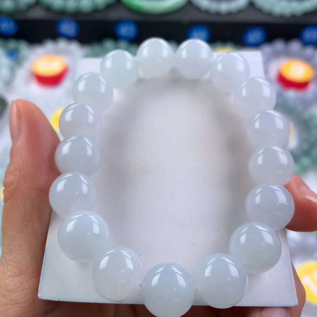 翡翠未镶嵌手链卡12.3