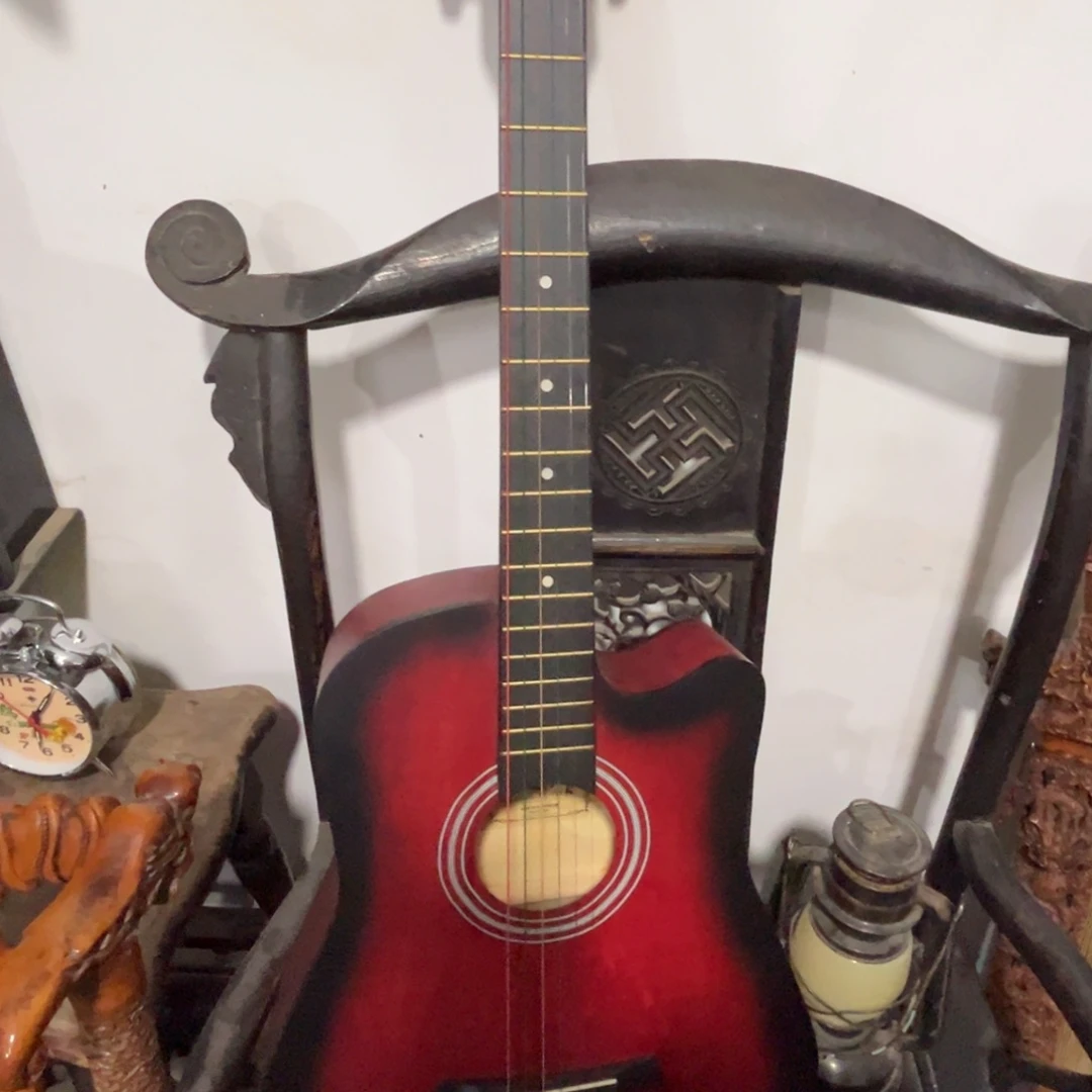 木吉他完整，全品正常使用