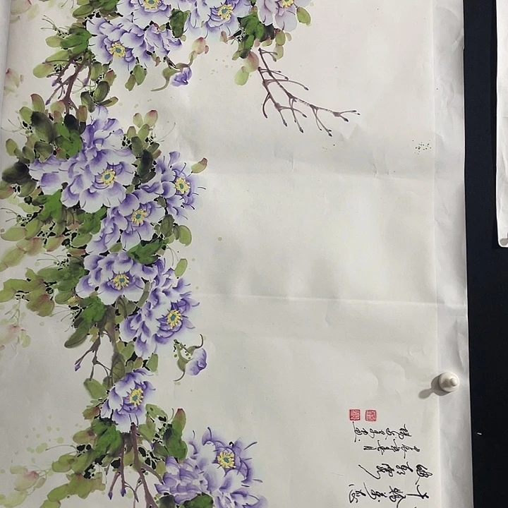 国画老师手绘作品