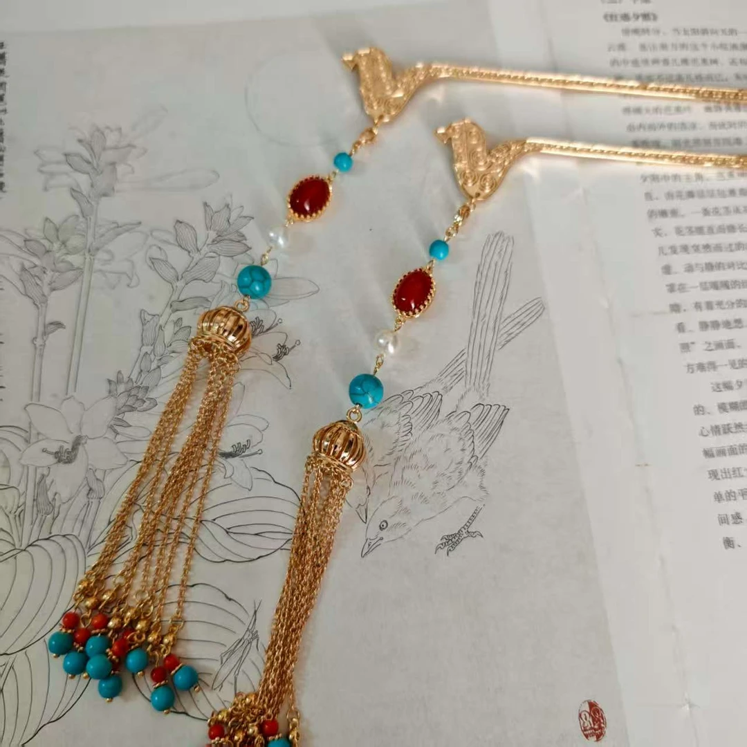 风雪初晴尘笙发簪初言羽发簪灯球发簪凤若安发簪