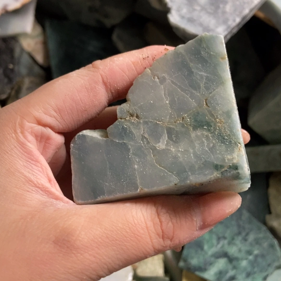 翡翠未镶嵌挂件天然翡翠