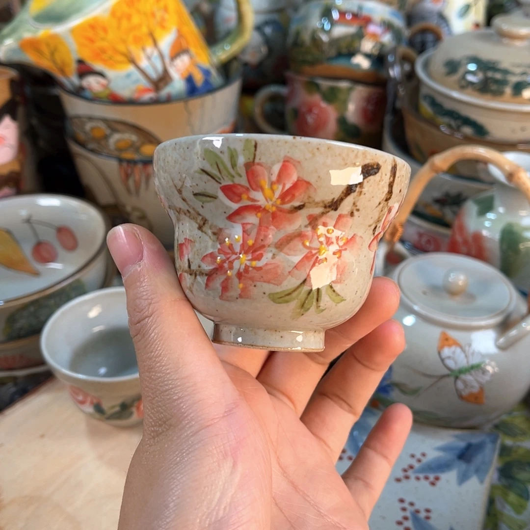 景德镇手工手绘杯