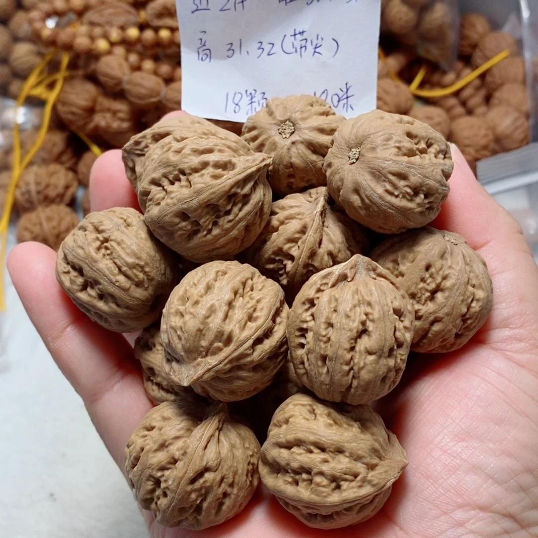 文玩核桃吊坠粗筋八棱手持