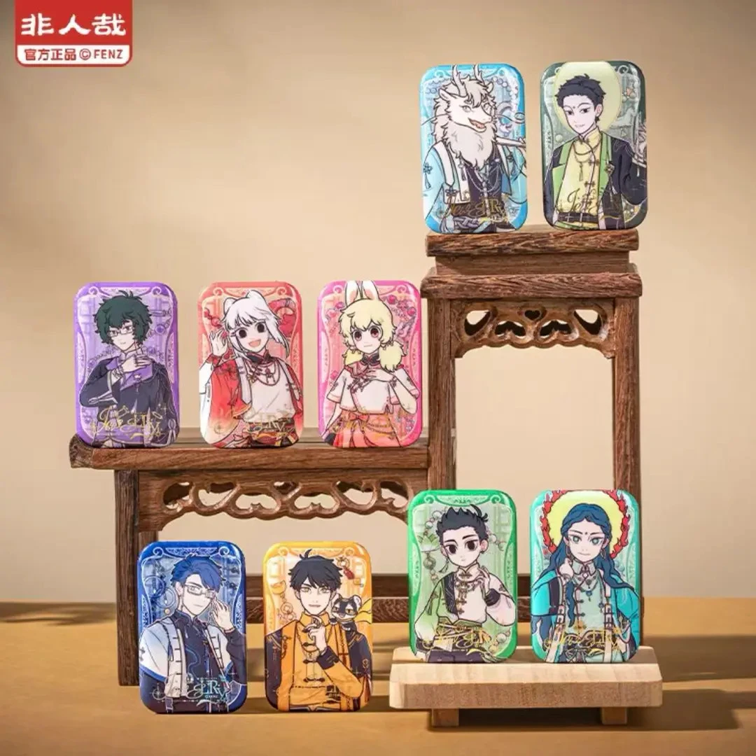 非人哉-【风华绮匣】马口铁徽章盲盒动漫角色周边