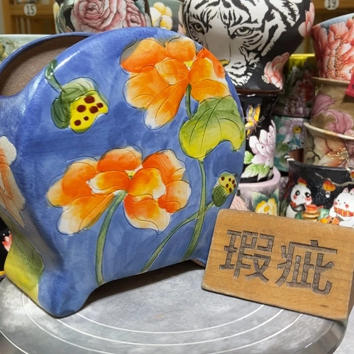 景德镇艺术手绘作品