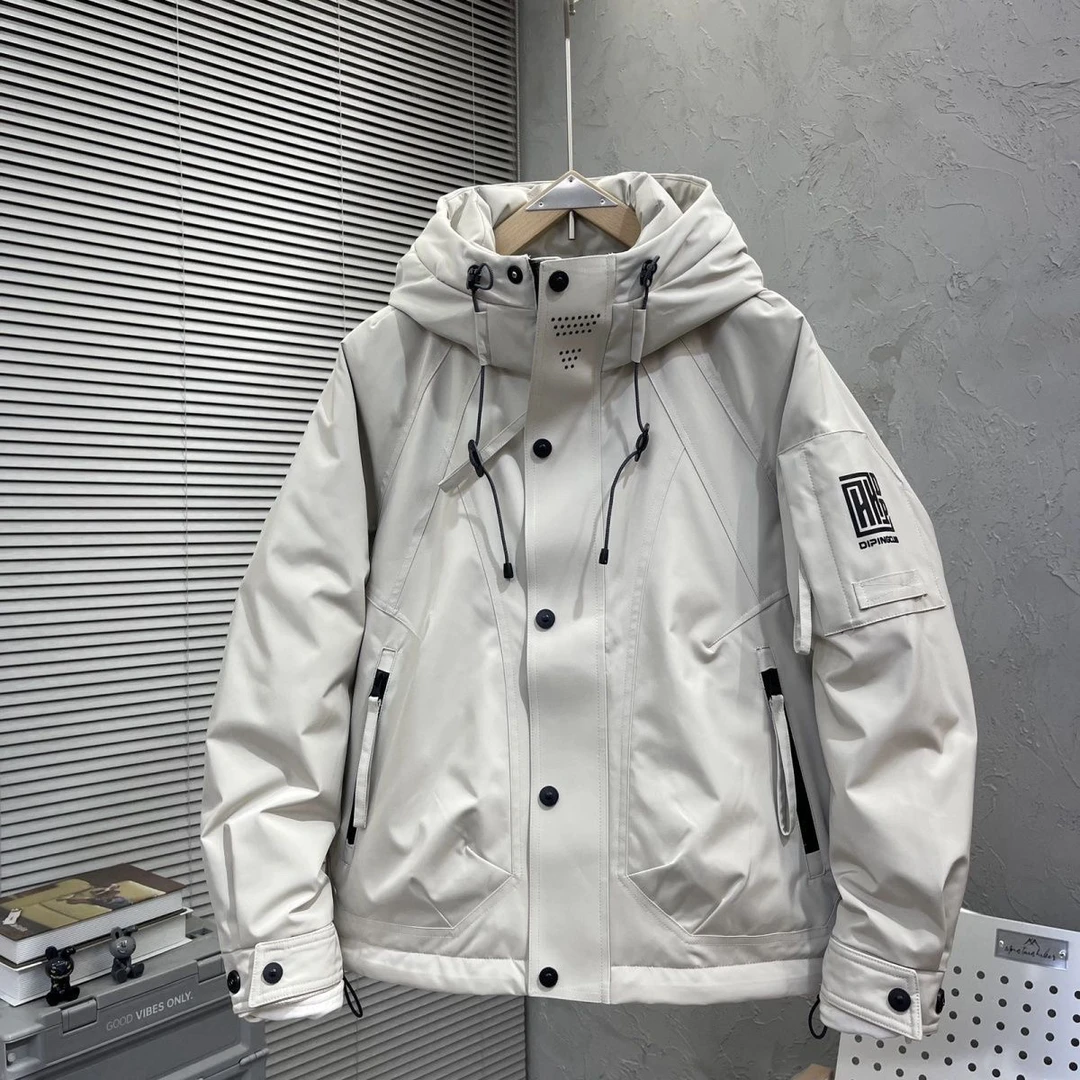 【石头清货价】情侣冲锋衣冬季保暖潮流百搭宽松加厚抗寒外套6162