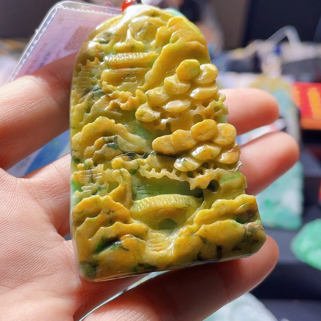 颈饰未镶嵌翡翠一