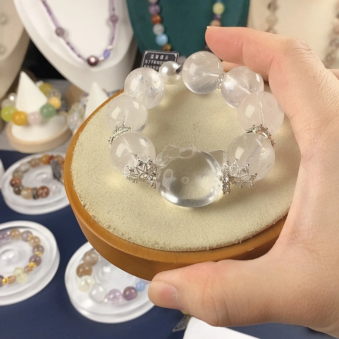 银S925镶嵌手链水晶