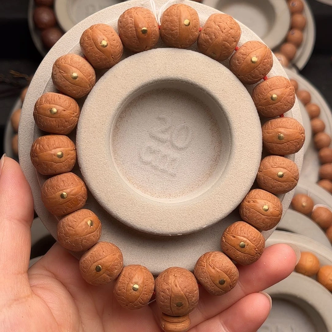 凤眼菩提手串15藏式镶嵌款