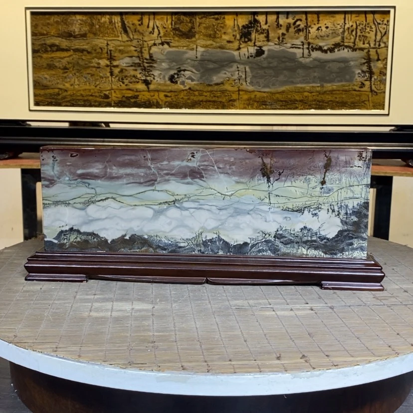 【闪购商品】广西国画石草花石