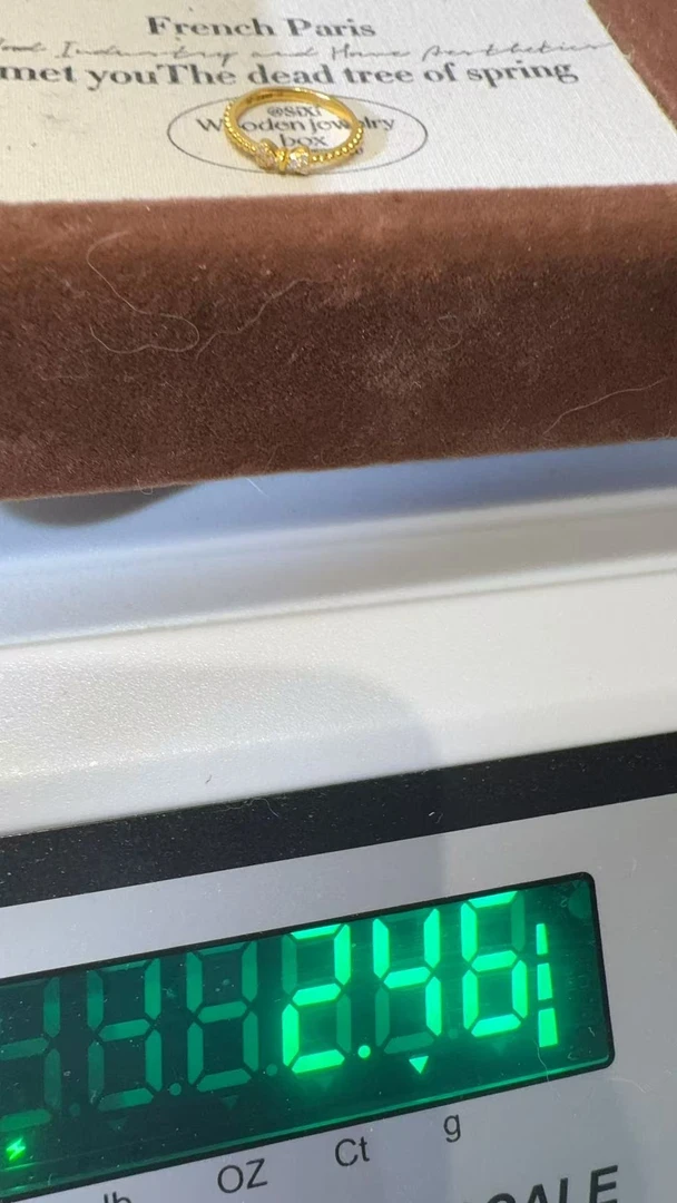 足金精品工艺戒指