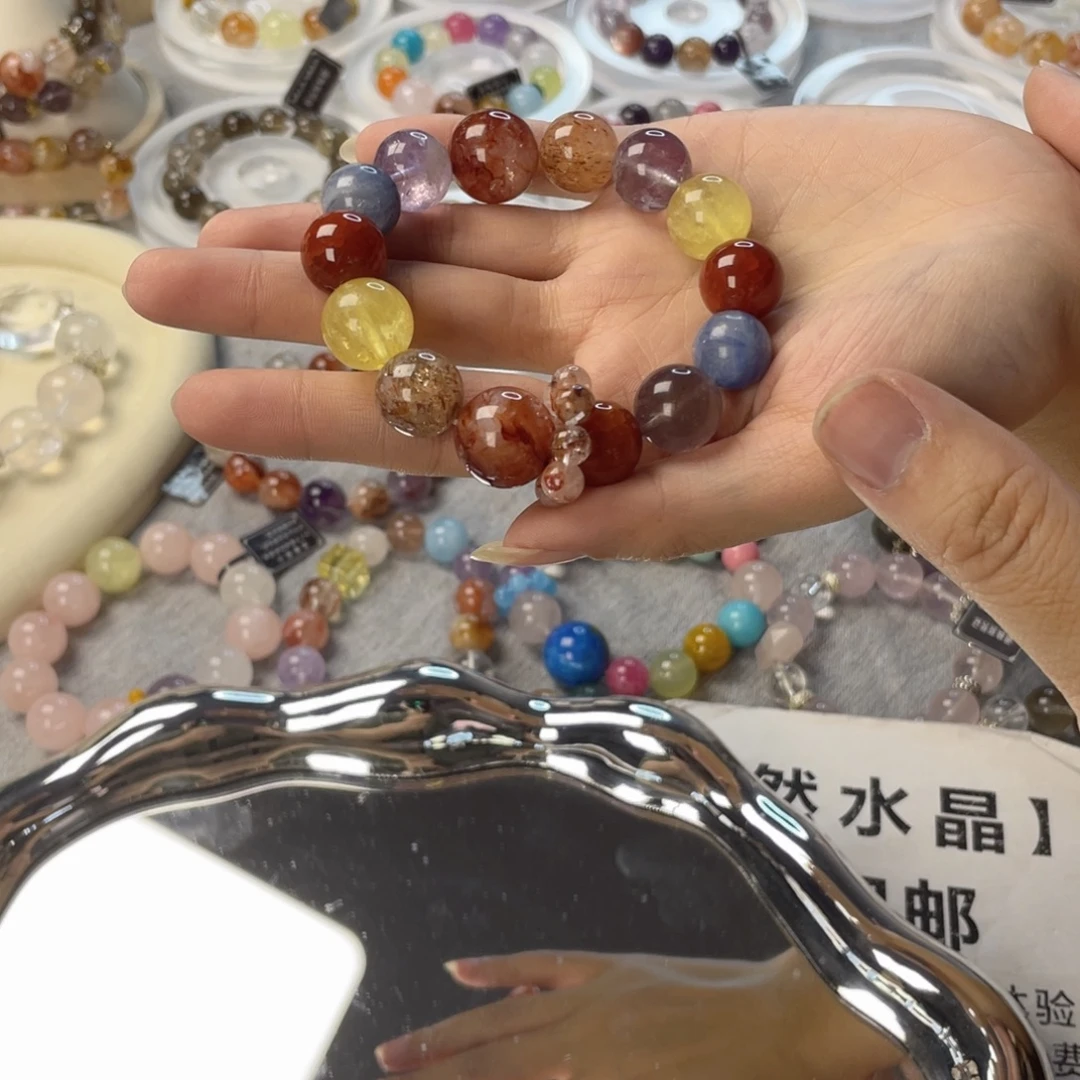 手链银S925镶嵌水晶