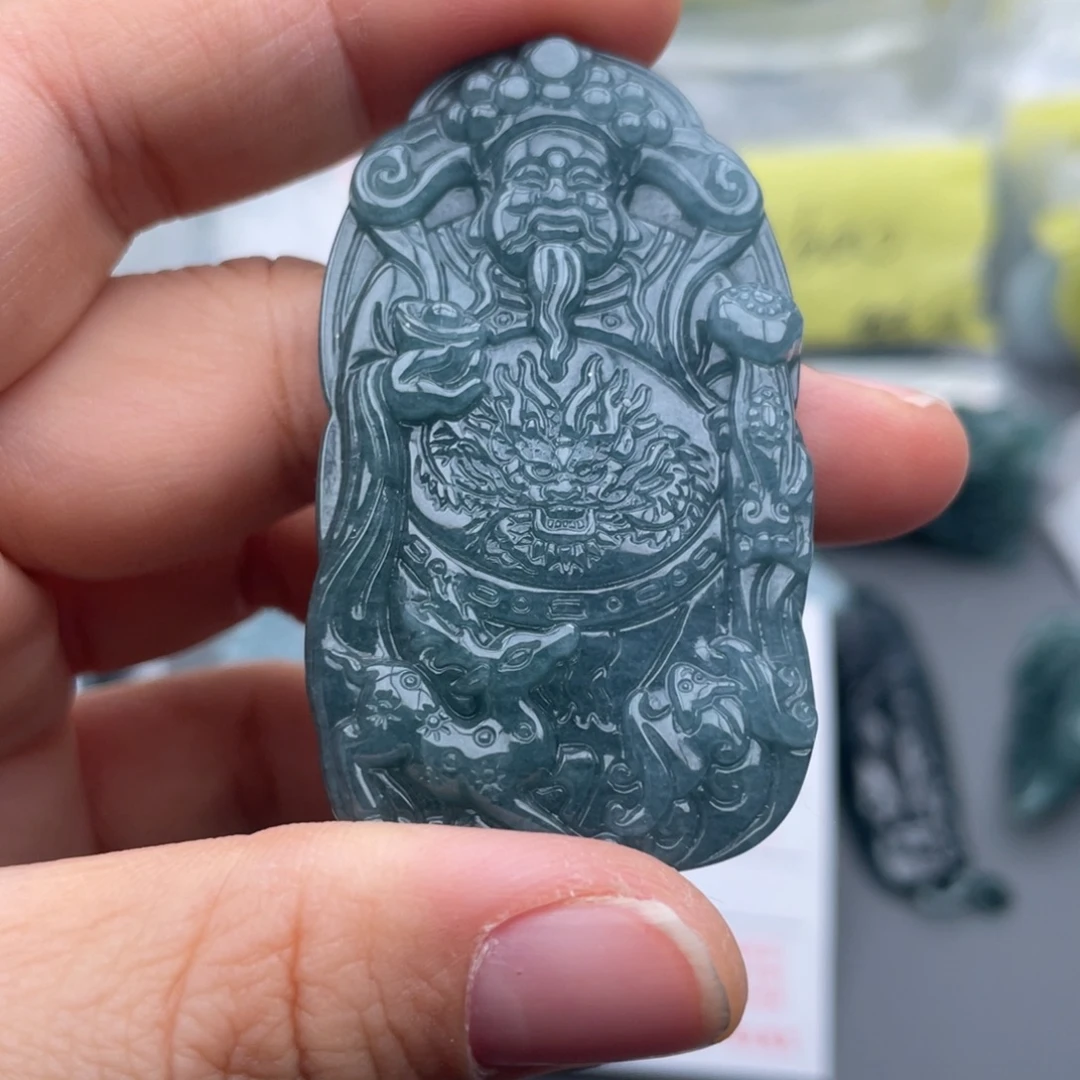 翡翠未镶嵌颈饰天然翡翠