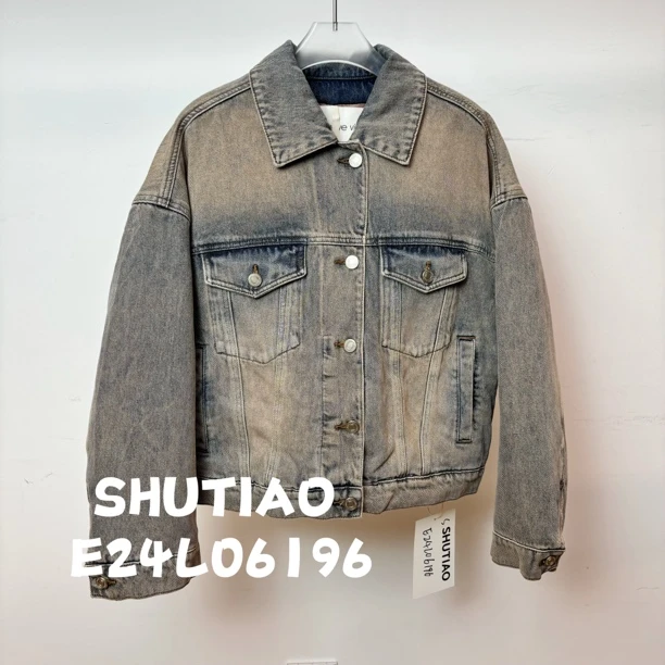 【SHUTIAO】2024秋冬：新款小众设计款外套E24L06196