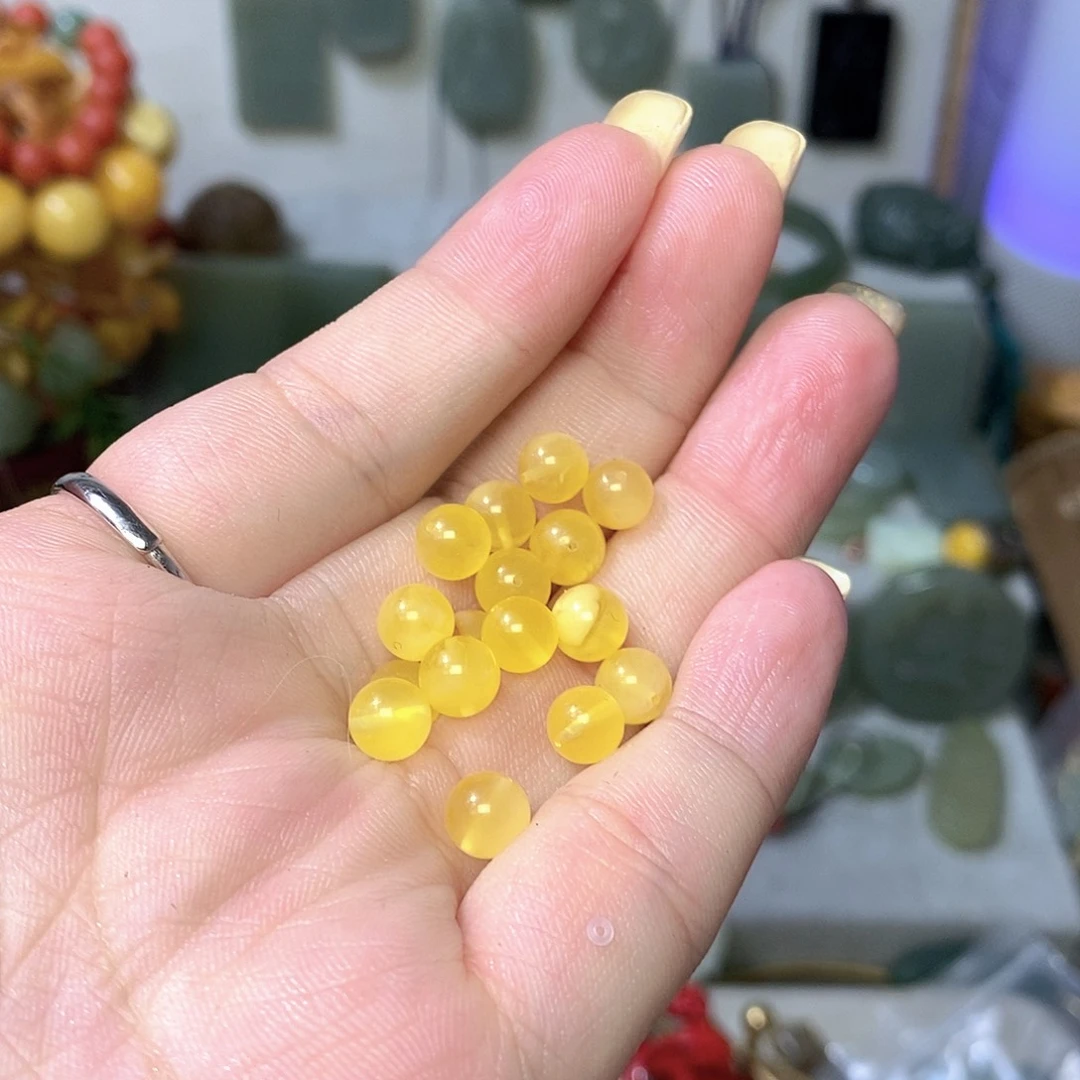 和田玉（糖玉）手链未镶嵌锦*