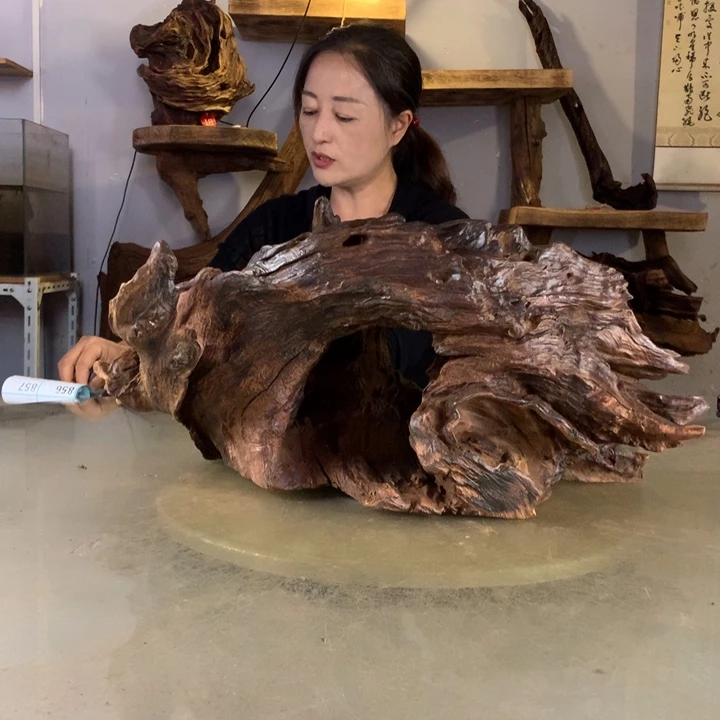 亿***点天然的云南紫柚木会黄水