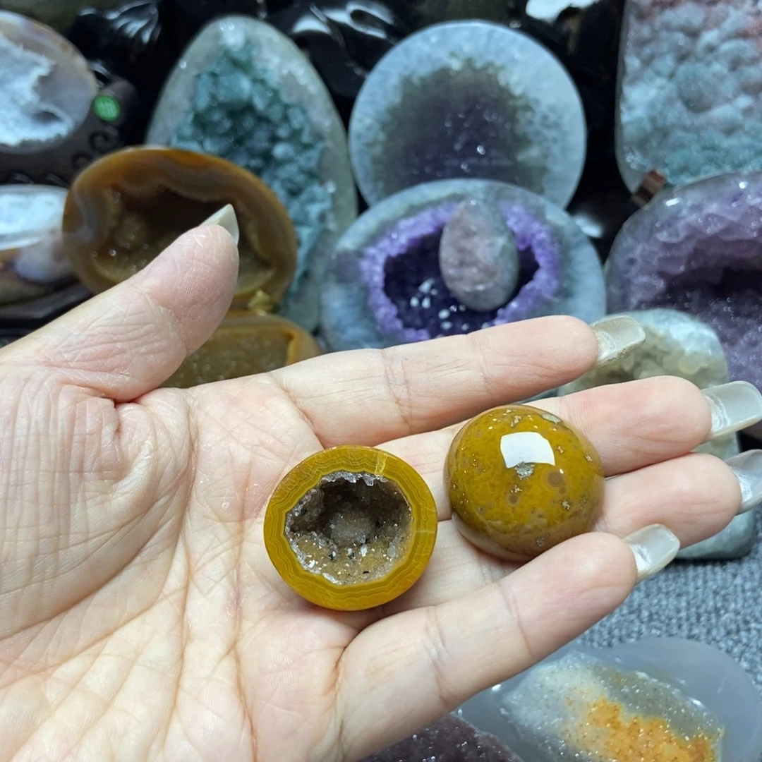 紫晶摆件未镶嵌水晶