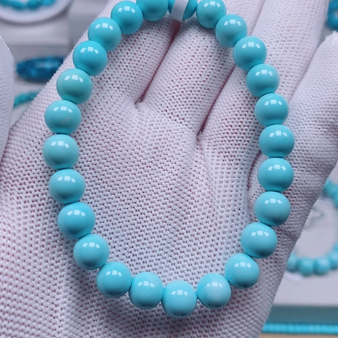 绿松石未镶嵌手串