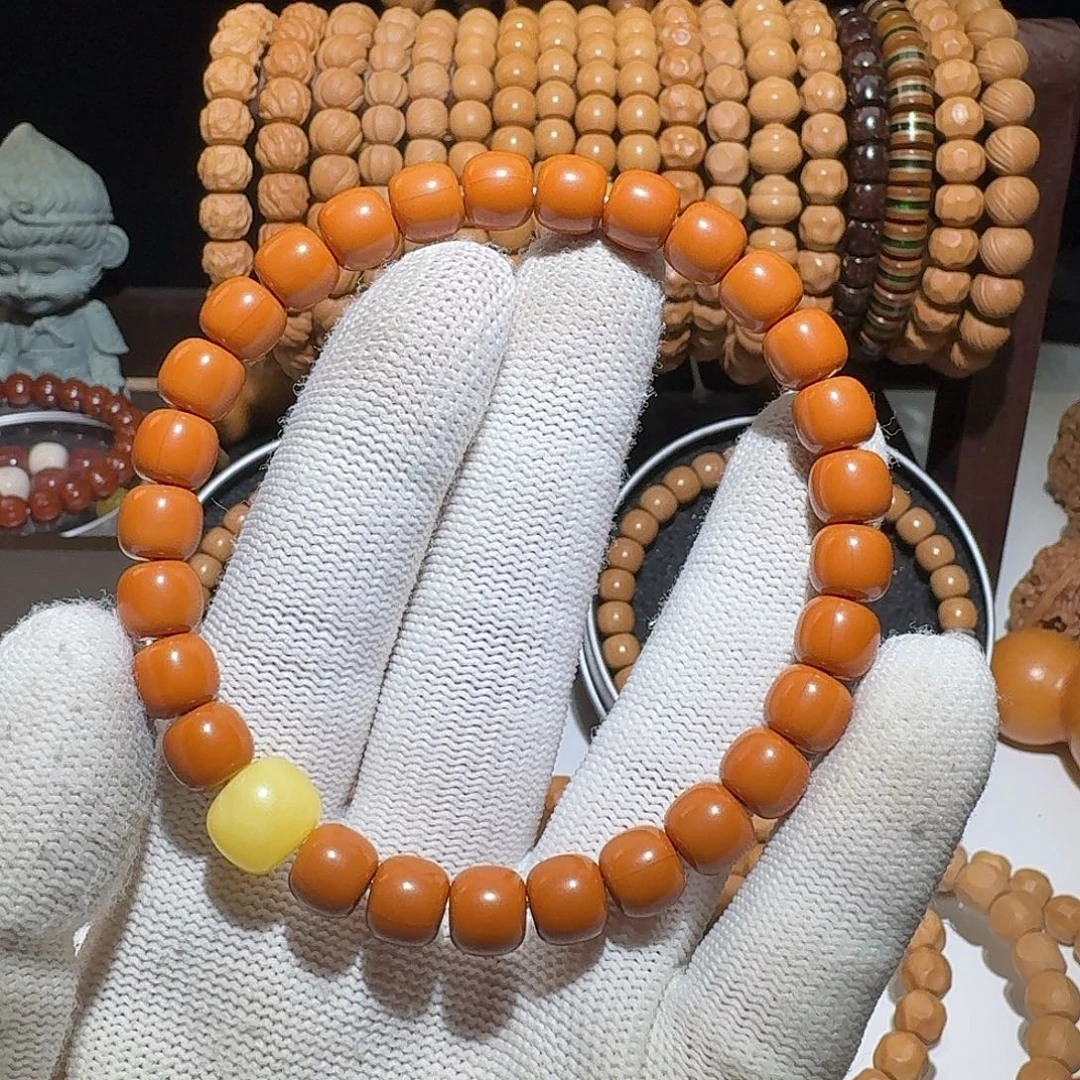 钢***裔吊坠猴头核桃奇迹道珠老型