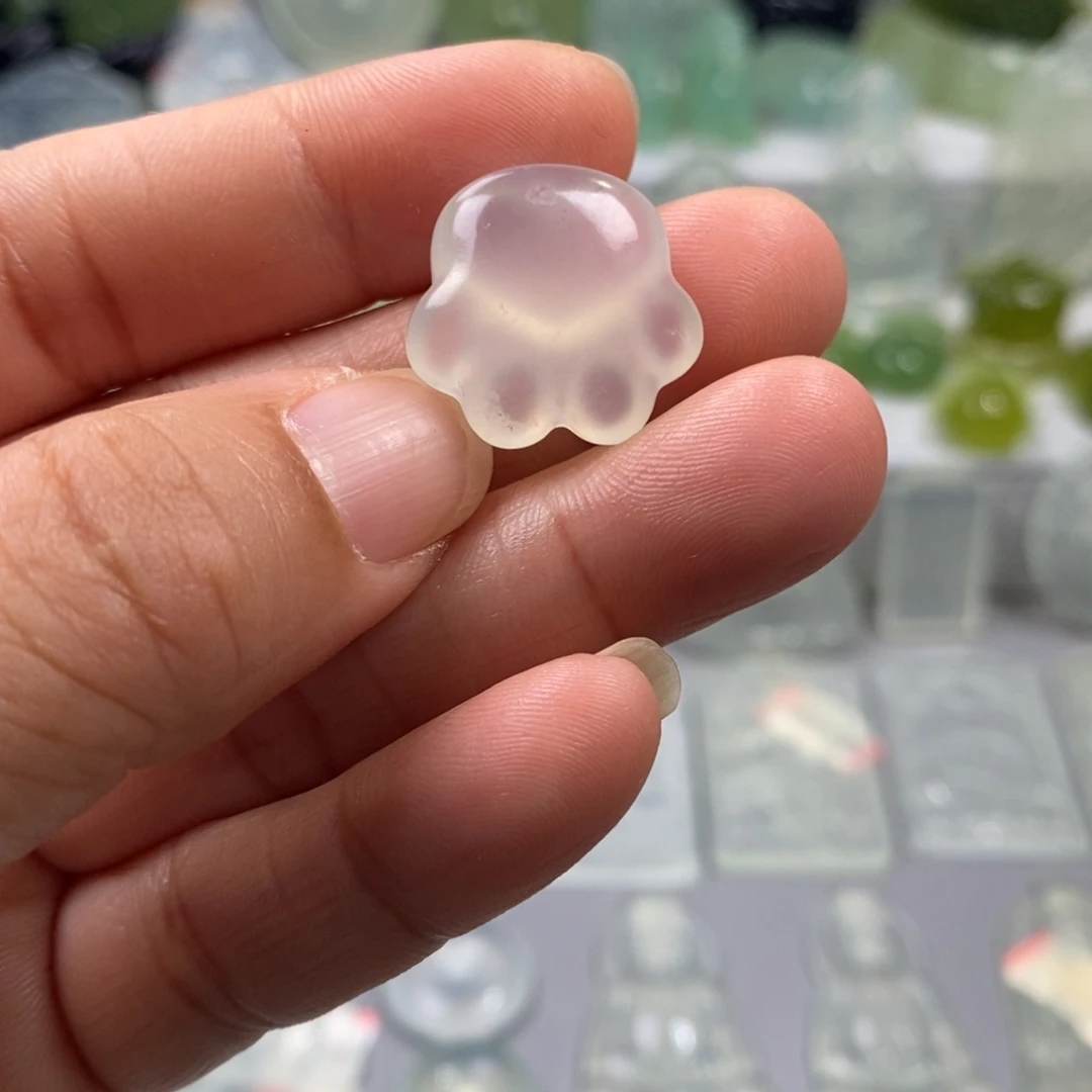 蛇纹石玉未镶嵌戒指