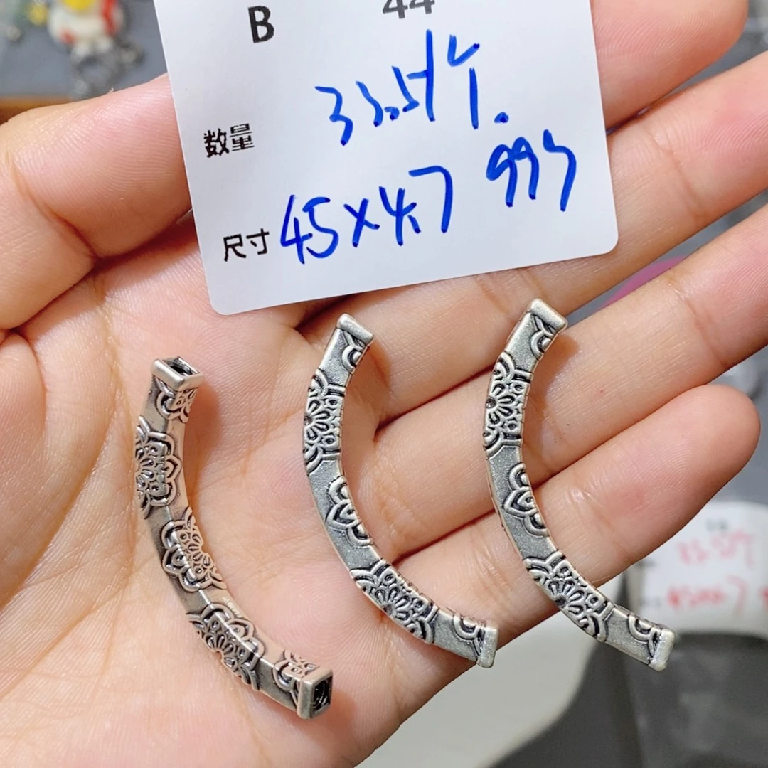 银S925镶嵌颈饰水晶B44