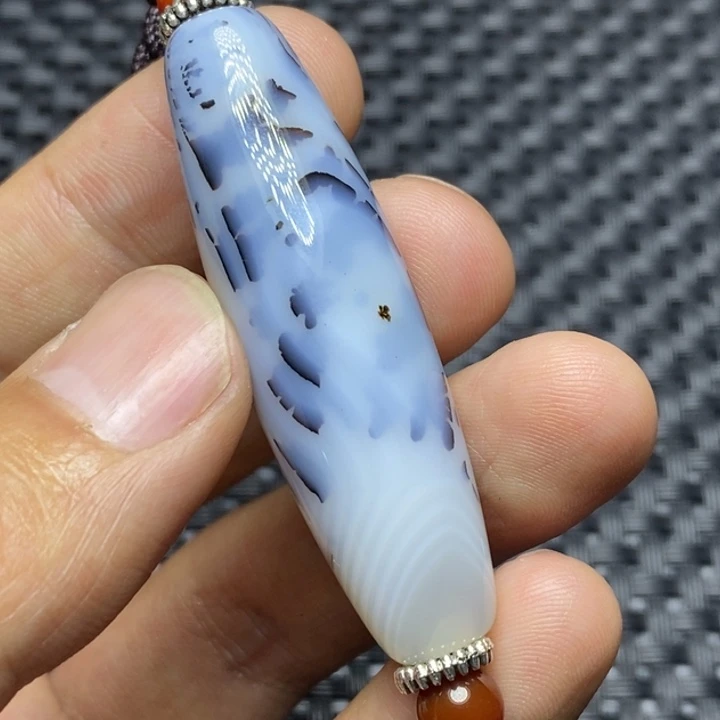 玛瑙/玉髓颈饰未镶嵌诸****吊
