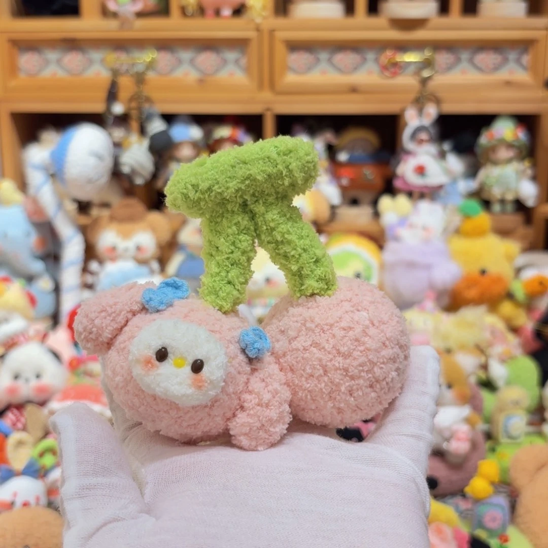 针织品挂件樱桃的