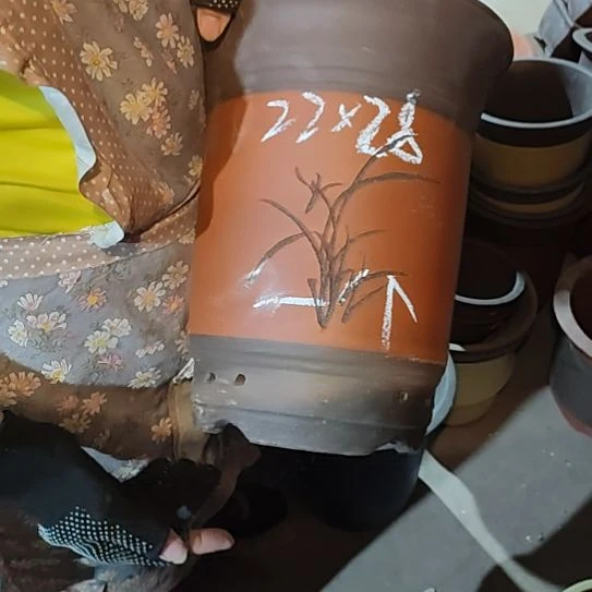 宜兴紫砂花盆清仓处理花盆