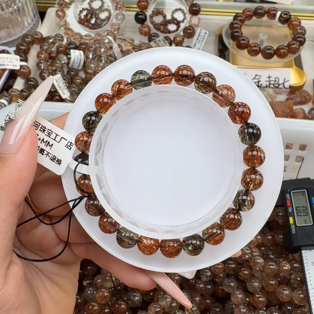 手链水晶未镶嵌黑金超七多样性发其一