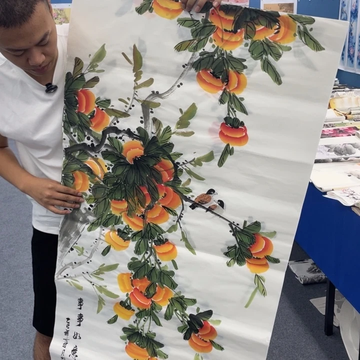 国画手绘图画欣赏一下